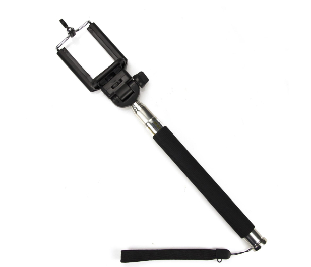 SHIRU Selfie Stick Monopod bezprzewodowy + pilot - 248645 - zdjęcie